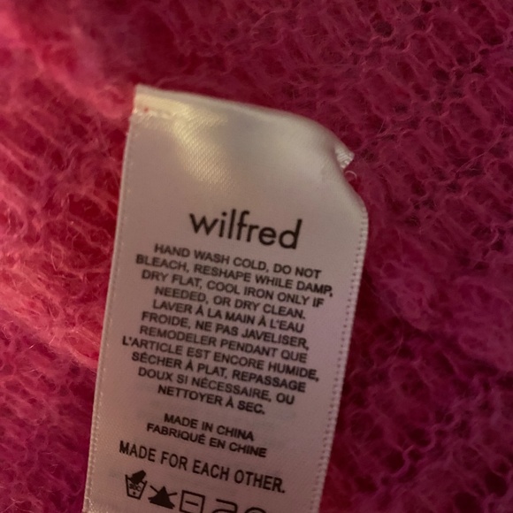 Aritzia Wilfred Alessia Cardigan (Pink, XXS) - Picture 3 of 6